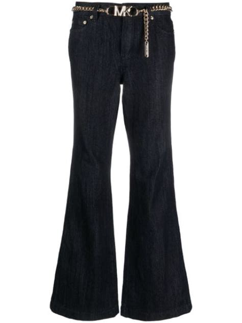 michael kors bell bottom jeans|Michael Michael Kors Flares & Bell Bottom Jeans for Women.